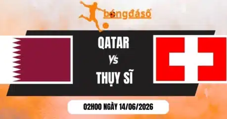 Tỷ Lệ Kèo Qatar Vs Thụy Sĩ – Bảng B World Cup 02h00 14/06/2026